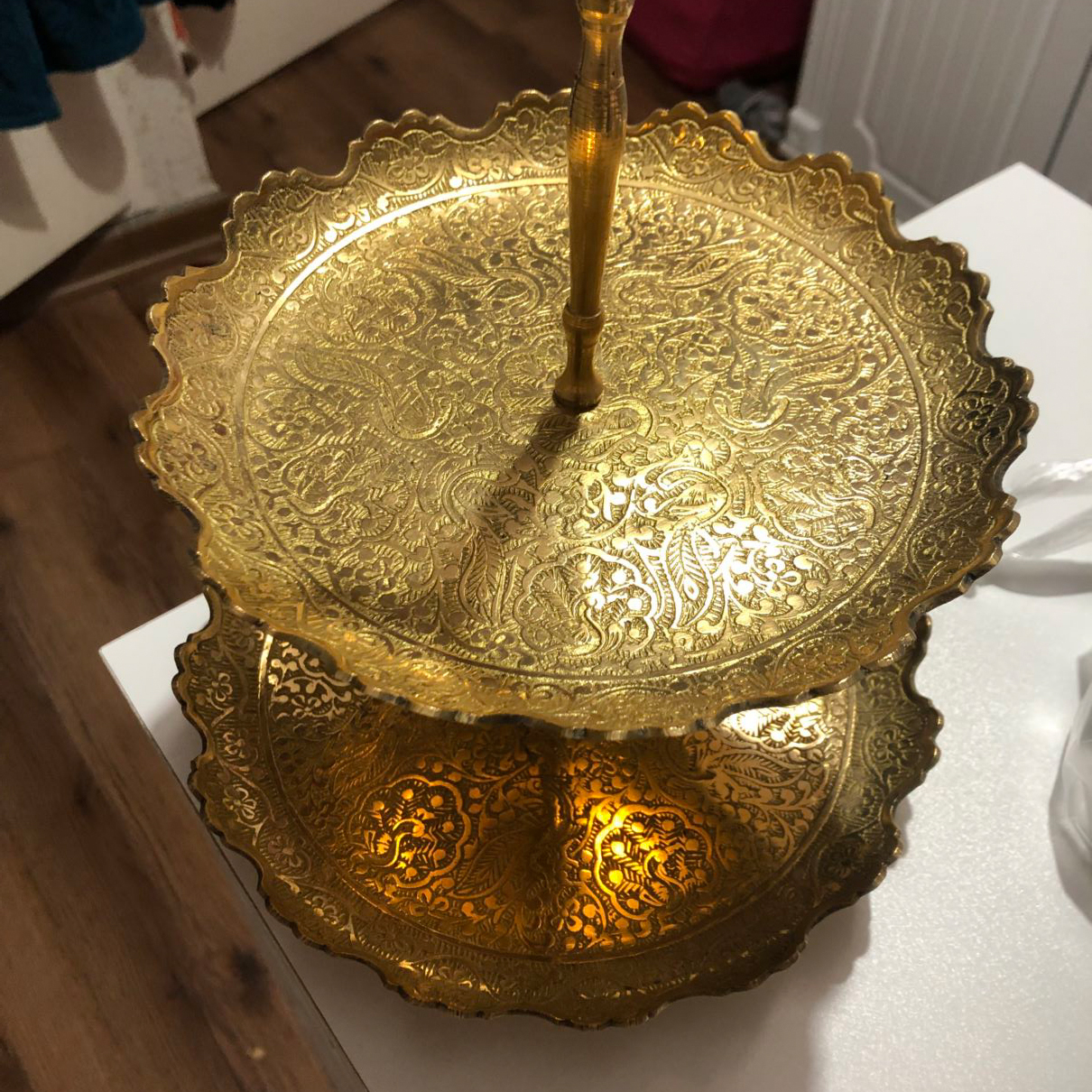 ظروف پذیرایی برنجی 